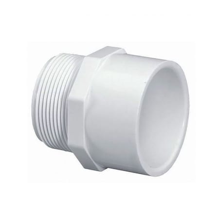 Thrifco Plumbing 3/4 Inch Male Thread x 1 Inch Slip PVC Adapter SCH 40 8113174